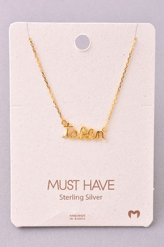 Taken Necklace