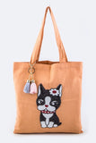 Boston Terrier Tote