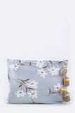 Floral Linen Pouch