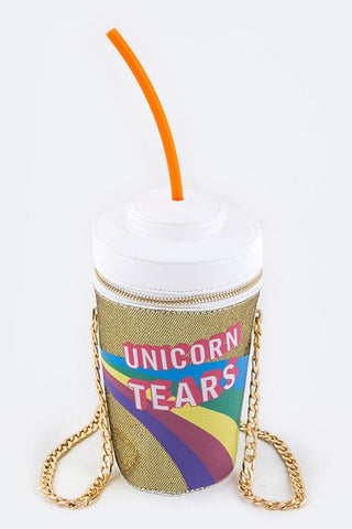 Unicorn Tears Drink Clutch