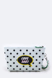 Polka Dot Wristlet