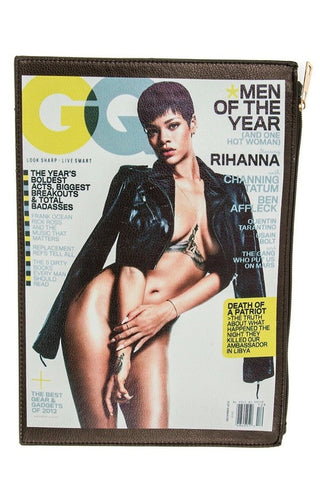 Rihanna GC Magazine Clutch