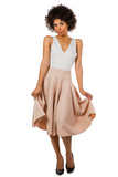 Annie Skirt (Taupe)