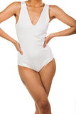 Lace Me Up Bodysuit (White)