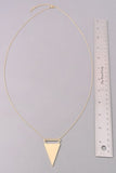 Gold Triangle Necklace