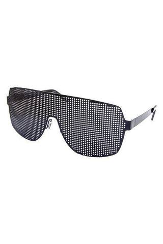 Flashing Lights Sunglasses (Black)