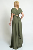 Wrap Around Dress (Olive)