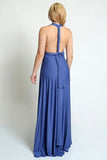 Wrap Around Dress (Blue)