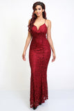 Isabella Dress (Burgundy)
