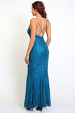 Isabella Dress (Teal)