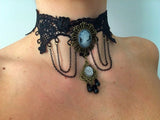 Black Lace Vintage Choker