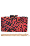 Lipstick Kiss Clutch