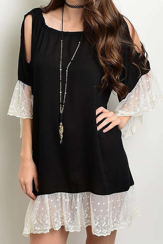 Cold Shoulder Dress