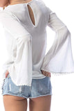 Flutter Sleeve Blouse